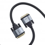 Baseus Enjoyment Series DVI Male To DVI Male Cable (CAKSX-S0G) (300 cm) (black) 2