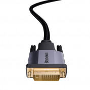Baseus Enjoyment Series DVI Male To DVI Male Cable (CAKSX-S0G) (300 cm) (black) 4