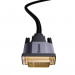 Baseus Enjoyment Series DVI Male To DVI Male Cable (CAKSX-S0G) - DVI към DVI кабел (300 см) (черен) 5