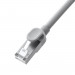 Baseus High Speed Six types of RJ45 Gigabit Round Network Cable (PCWL-I0G) - кръгъл Gigabit Ethernet RJ45 Cat 6 кабел (5 м) (сив) 3