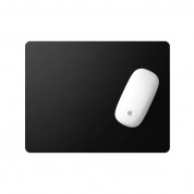 Nomad Mousepad Leather - дизайнерски кожен (естествена кожа) пад за мишка (13 инча) (черен) 1