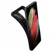 Spigen Rugged Armor Case for Samsung Galaxy S21 Ultra (matte black) 5