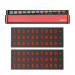 Baseus Moonlight Box Parking Number Plate (ACNUM-B09) - алуминиева визитка за телефонен номер при временно паркиране на автомобил (червен) 7