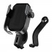 Baseus Armor Motorcycle Phone Holder (SUKJA-01) - универсална поставка за колело и мотоциклет за мобилни телефони (черен) 1