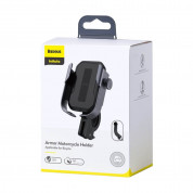 Baseus Armor Motorcycle Phone Holder (SUKJA-01) (black) 6