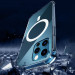 Tel Protect Clear Magnetic Case MagSafe - хибриден удароустойчив кейс с MagSafe за iPhone 12 mini (прозрачен)  14