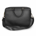 Guess Saffiano Laptop Bag - луксозна дизайнерска чанта с дръжки и презрамка за преносими компютри до 15 инча (черна) 3