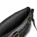 Guess Saffiano Laptop Bag - луксозна дизайнерска чанта с дръжки и презрамка за преносими компютри до 15 инча (черна) 5
