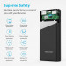 TeckNet EBT01192BA01 Power Bank 20000mAh - външна батерия 20000mAh с 2xUSB изхода за смартфони и таблети (черен) 3