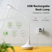 VOXON HDL02003WA01 Flexible LED Desk Lamp - настолна LED лампа с гъвкаво рамо (бял) 2