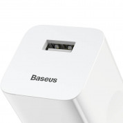 Baseus Quick Travel Wall 24W Charger (CCALL-BX02) - захранване за ел. мрежа с USB изход и бързо зареждане (бял) 6