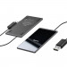 Baseus Ultra-thin Wireless Charger Pad 15W with USB Cable (WX01B-01) - 15W поставка (пад) с технология за бързо зареждане за Qi съвместими устройства и USB кабел (100 см) (черен) 5