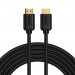 Baseus High Definition Series HDMI To HDMI Adapter Cable (CAKGQ-D01) - 4K HDMI към 4K HDMI кабел (5 м) (черен) 1