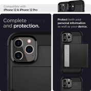 Spigen Slim Armor CS Case for iPhone 12, iPhone 12 Pro (black) 10