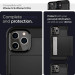 Spigen Slim Armor CS Case - хибриден кейс с отделение за кр. карти и най-висока степен на защита за iPhone 12, iPhone 12 Pro (черен) 11