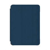Kingxbar Business Series Magnetic Case - хибриден удароустойчив кейс и поставка за iPad Air 5 (2022), iPad Air 4 (2020) (син) 1