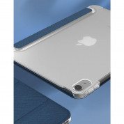 Kingxbar Business Series Magnetic Case - хибриден удароустойчив кейс и поставка за iPad Air 5 (2022), iPad Air 4 (2020) (син) 2