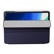 Baseus Simplism Magnetic Leather Case (LTAPIPD-GSM03) - магнитен полиуретанов калъф с поставка за iPad Air 5 (2022), iPad Air 4 (2020) (син) 7