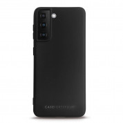 Case FortyFour No.1 Case - силиконов (TPU) калъф за Samsung S21 (черен)