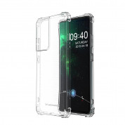 Wozinsky Anti Shock Durable Case - хибриден удароустойчив кейс за Samsung Galaxy S21 Ultra (прозрачен) 2
