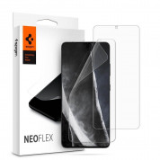 Spigen Neo FLEX Screen Protector - 2 броя защитно покритие с извити ръбове за целия дисплей на Samsung Galaxy S21 Ultra