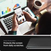 Spigen Neo FLEX Screen Protector - 2 броя защитно покритие с извити ръбове за целия дисплей на Samsung Galaxy S21 Ultra 9