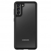 Spigen Ultra Hybrid Case - хибриден кейс с висока степен на защита за Samsung Galaxy S21 (черен) 1