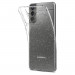 Spigen Liquid Crystal Case - тънък силиконов (TPU) калъф за Samsung Galaxy S21 (брокат-прозрачен) 6