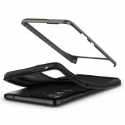 Spigen Neo Hybrid Case - хибриден кейс с висока степен на защита за Samsung Galaxy S21 Ultra (сив) 8
