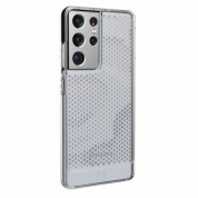 Urban Armor Gear Lucent Case - удароустойчив силиконов калъф за Samsung Galaxy S21 Ultra (прозрачен) 1