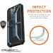 Urban Armor Gear Monarch Case - удароустойчив хибриден кейс за Samsung Galaxy S21 (син) 6