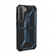 Urban Armor Gear Monarch Case - удароустойчив хибриден кейс за Samsung Galaxy S21 (син) 2