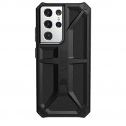 Urban Armor Gear Monarch Case - удароустойчив хибриден кейс за Samsung Galaxy S21 Ultra (черен) 3