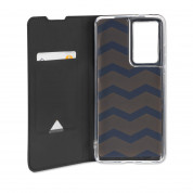 4smarts Flip Case URBAN Lite - кожен калъф с поставка и отделение за кр. карта за Samsung Galaxy S21 Ultra (черен) 1
