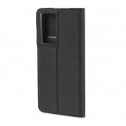 4smarts Flip Case URBAN Lite - кожен калъф с поставка и отделение за кр. карта за Samsung Galaxy S21 Ultra (черен) 2