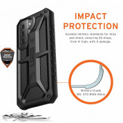Urban Armor Gear Monarch Case for Samsung Galaxy S21 (carbon) 5