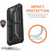 Urban Armor Gear Monarch Case - удароустойчив хибриден кейс за Samsung Galaxy S21 (черен-карбон) 6