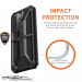 Urban Armor Gear Monarch Case - удароустойчив хибриден кейс за Samsung Galaxy S21 (черен) 6