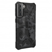 Urban Armor Gear Pathfinder Case - удароустойчив хибриден кейс за Samsung Galaxy S21 Plus (тъмносив камуфлаж) 2