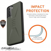 Urban Armor Gear Civilian Case for Samsung Galaxy S21 Plus (olive) 5