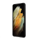 Guess Hard Silicone Case - силиконов (TPU) калъф за Samsung Galaxy S21 (черен)  4