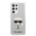 Karl Lagerfeld Head Cover - дизайнерски кейс с висока защита за Samsung Galaxy S21 Ultra (прозрачен)  2