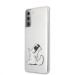 Karl Lagerfeld Choupette Fun Case - дизайнерски кейс с висока защита за Samsung Galaxy S21 (прозрачен)  1
