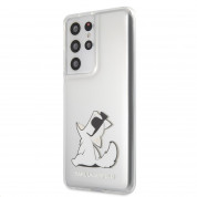 Karl Lagerfeld Choupette Fun Case for Samsung Galaxy S21 Ultra (clear)