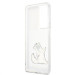 Karl Lagerfeld Choupette Fun Case - дизайнерски кейс с висока защита за Samsung Galaxy S21 Ultra (прозрачен)  2