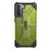 Urban Armor Gear Plasma Case - удароустойчив хибриден кейс за Samsung Galaxy S21 Plus (зелен-прозрачен) 2