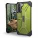 Urban Armor Gear Plasma Case - удароустойчив хибриден кейс за Samsung Galaxy S21 Plus (зелен-прозрачен) 1