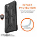Urban Armor Gear Pathfinder Case - удароустойчив хибриден кейс за Samsung Galaxy S21 Plus (черен) 6