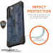 Urban Armor Gear Pathfinder Case - удароустойчив хибриден кейс за Samsung Galaxy S21 Plus (син) 6