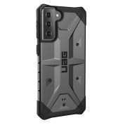 Urban Armor Gear Pathfinder Case - удароустойчив хибриден кейс за Samsung Galaxy S21 Plus (сребрист) 2